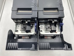 Lot of 2 Epson TM-H2000 Thermal Receipt Printer MICR & Endorser M255A