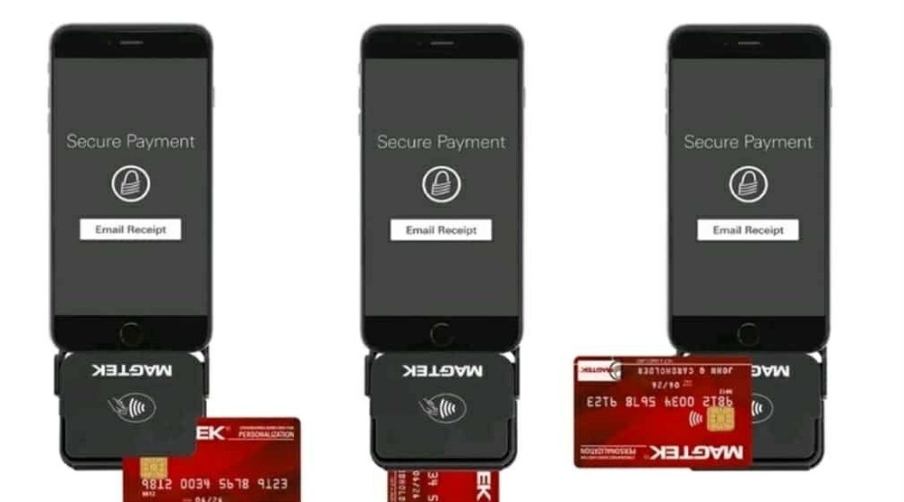 Magtek 21087016 iDynamo 6 Secure Mag/EMV Mobile iOS Lightning Credit Card Reader