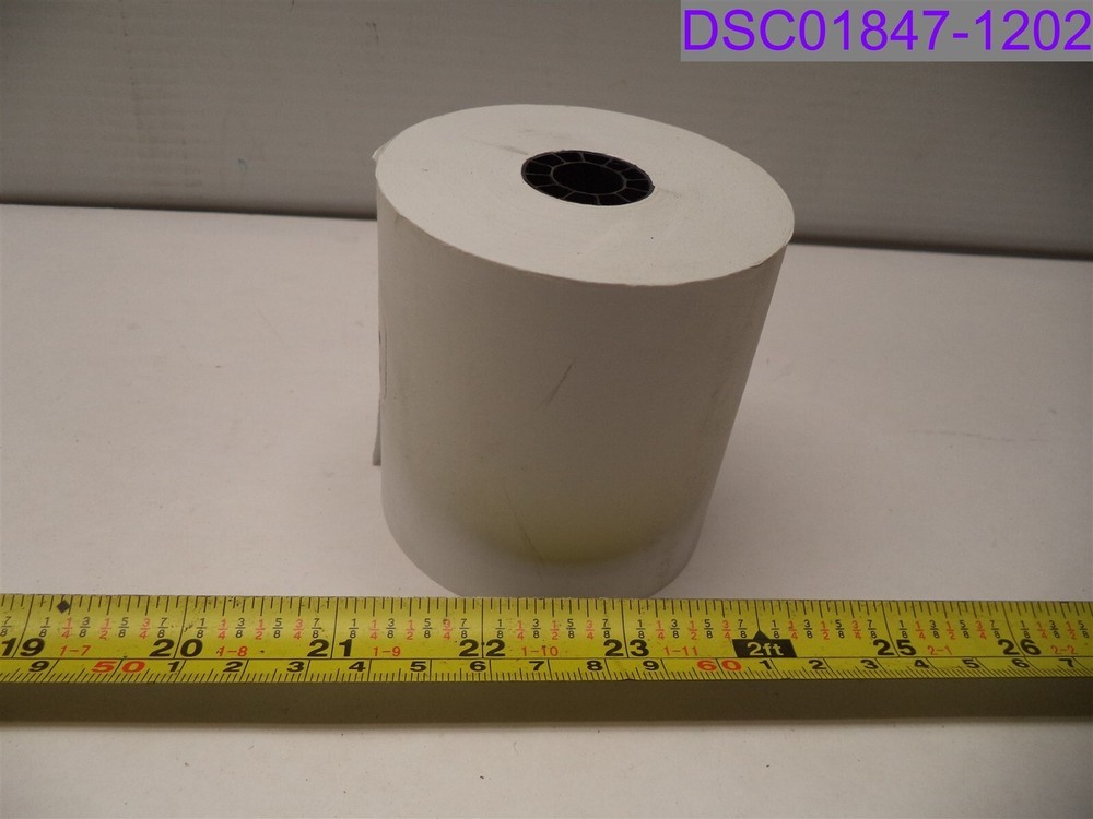 Qty = 30 Rolls: Thermal Paper Receipt Rolls 3-1/8″ x 230′
