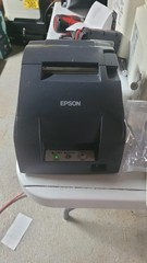 Epson TM-U220B M188B Dot Matrix POS Receipt Printer W/ (15) Receipt Paper Rolls