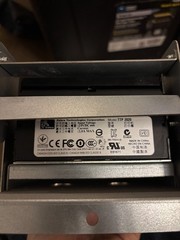 Zebra TTP 2020 Kiosk Thermal Receipt Printer | PN: 01972-000- Cords Included
