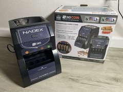 Nadex S36 Coin Automatic Coin Sorter/Wrapper UNIT ONLY NO COIN TUBES INCLUDED