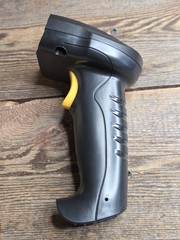 2.4G Laser Barcode Scanner With Box, Charger, Flash Drive, And Manual