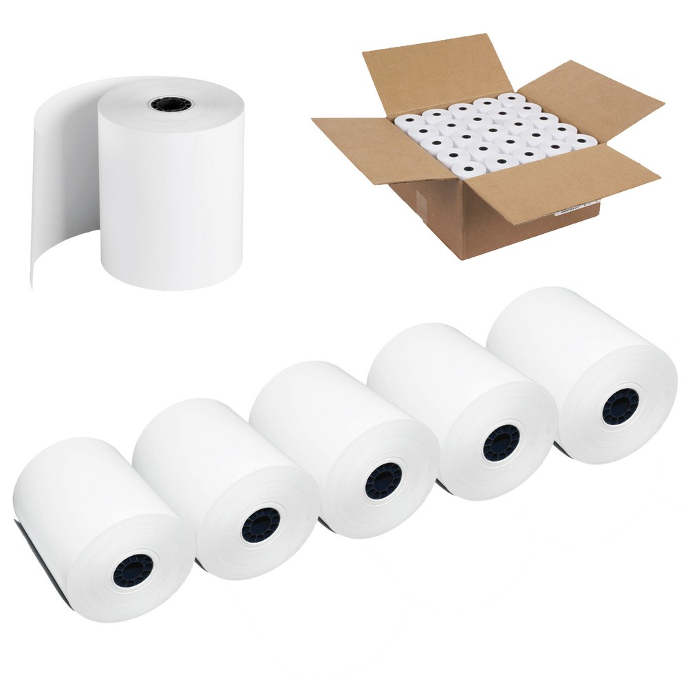 3 1/8 x 230 thermal paper 100 rolls Cash Register Premium Thermal Paper Rolls