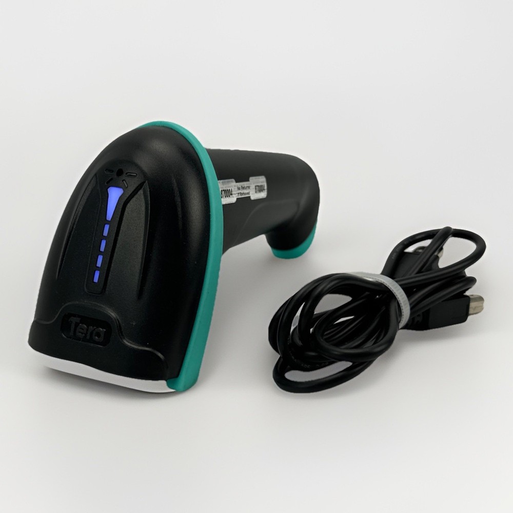Tera 5100 Handheld Wireless Barcode Scanner Portable USB Cable VGUC