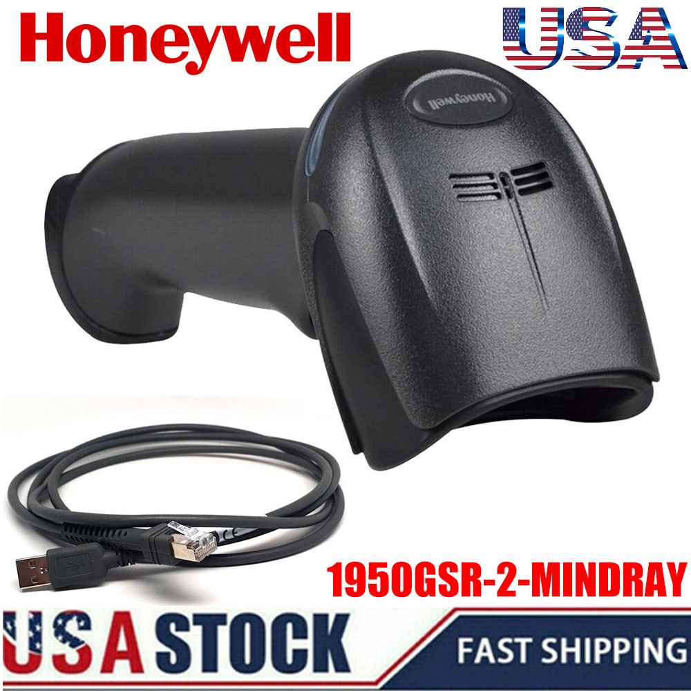 Honeywell Xenon 1950GSR-2-Mindray 1D 2D Image Barcode Scanner Reader USB Kit US