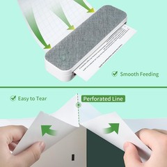US Letter Thermal Printer Paper 8.5×11 Inch 200 Sheets Fits MT800/M08F Folded
