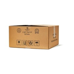 (50 Rolls) 3 1/8 x 230 Thermal Paper Receipt Rolls fits all Clover POS Cash R…