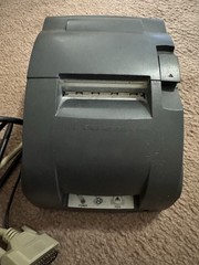 Epson TM‑U220PD POS Receipt Printer M188D – Powers On, AS‑IS