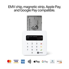 SumUp Plus Card Reader, Bluetooth – NFC RFID Credit Reader for White