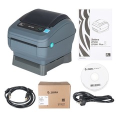 Zebra ZP450 Label Thermal Bar Code Printer 203 DPI Resolution USB Serial Printer
