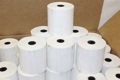 Thermal Receipt Paper Roll, 3-1/8″ (80mm) x 292-Feet, 50 Count, White