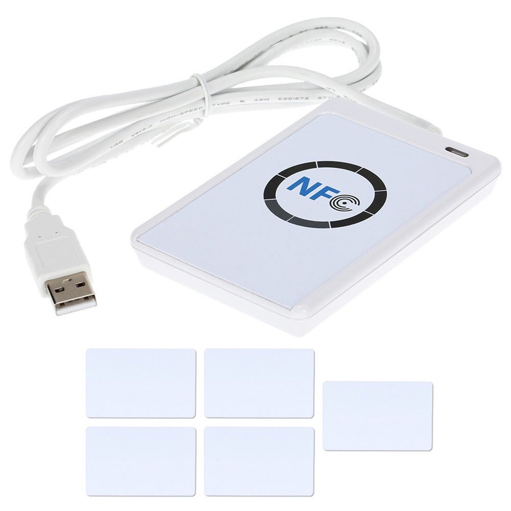 ACR122U Contactless NFC Reader Writer Programmer SDK + 5 PCS P4R9