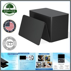 Convenient NFC Tag Set 50pcs, Black Business Cards for Everyday Applications