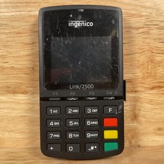 Ingenico Link 2500 Gray Wireless NFC/Contactless Credit Card Terminal For Parts