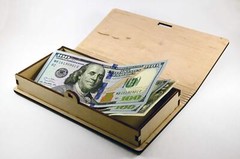 Wooden Cash Box – Money Holder – Jewerly Box For Banknotes and Small Items – …