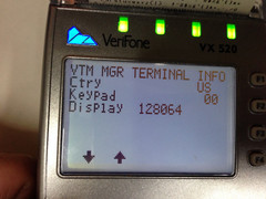 Verifone VX520 Credit Card Terminal – Fully Functional – No Power Supply