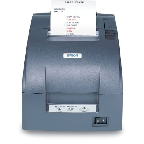 TWO *New/Sealed Box* EPSON TM-U220B DOT MATRIX RECEIPT KITCHEN PRINTERS ETHERNET