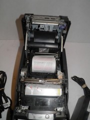 MICROS EPSON TM-U220B M188B Dot Matrix POS Receipt Printer IDN w Power Supply