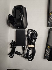 Lot of 4 Zebra MC3300U UHF RFID Handheld Mobile Computer Gun Scanner w/ 1 Cradle