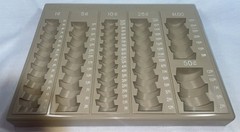 PM Company Coin Counter Change Tray 9.75” X 7.5” Vintage—Tray ONLY