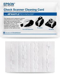 Qty 14-Epson CS1B15WS Check Scanner Cleaning Card