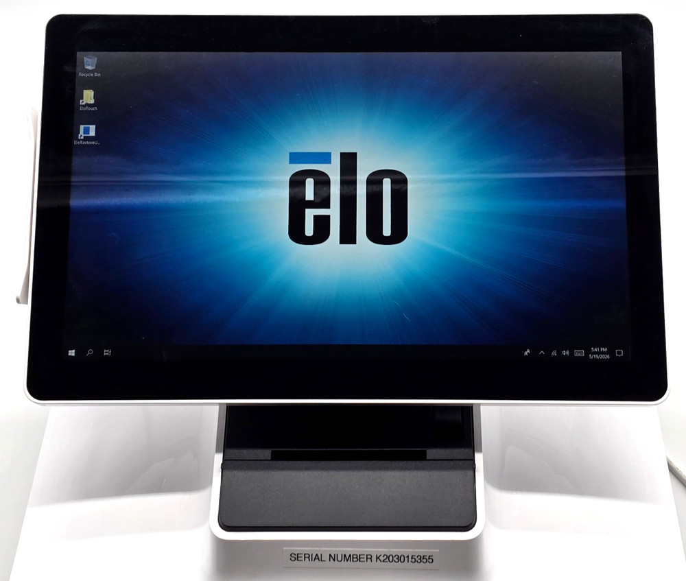 ELO Cash Register PayPoint Plus POS System i5-8500T / 15.6″ Windows 10 8Gb Ram
