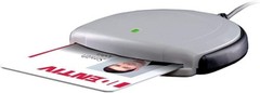 Identiv SCR3310v2.0 USB Smart Card Reader USB-C