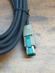 Lot Of 16 Ingenico Lane & ISC Card Terminal Cables Dual Gang USB – 296116381AC