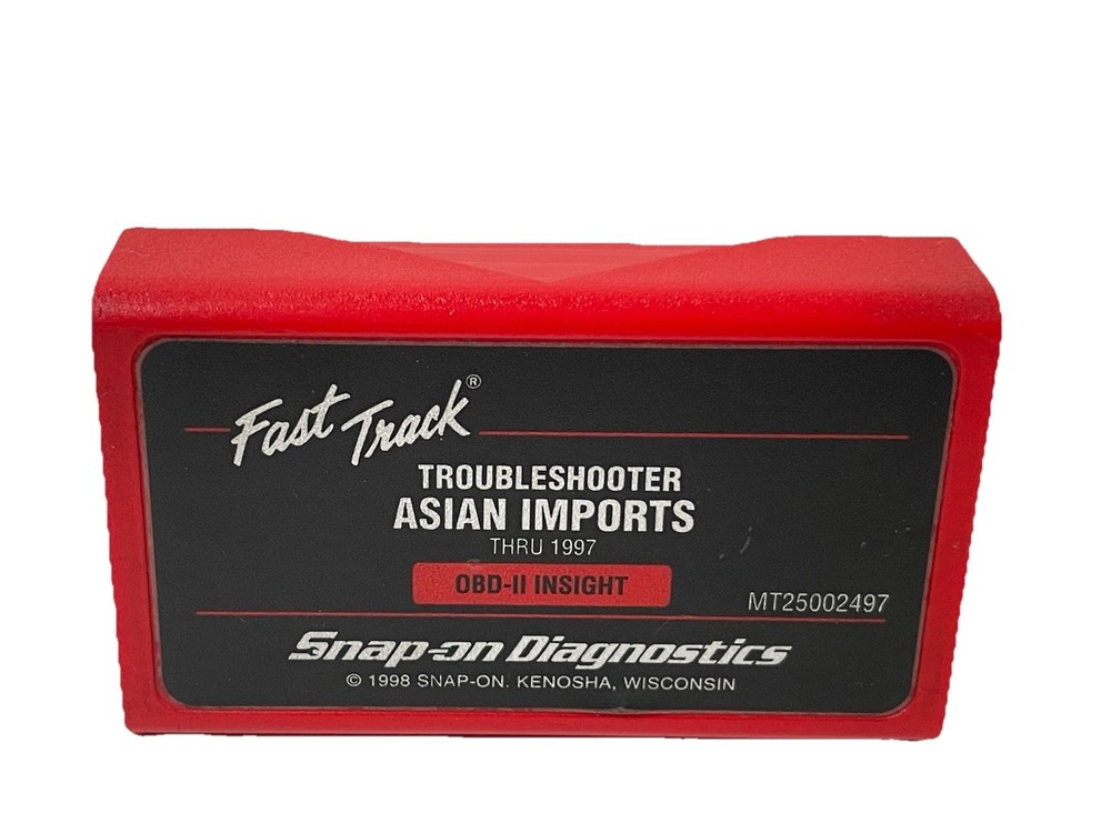 Snap On FAST TRACK Troubleshooter Asian Imports THRU 1997 OBD-II MT25002497