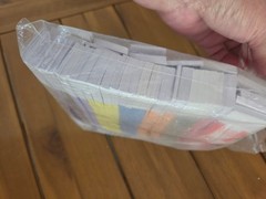 Assorted Money Bands – Self-Sealing Bill Straps, Color-Coded Denominations