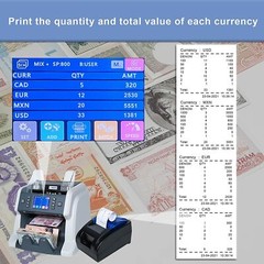 Thermal POS Printer Receipt Printer for RIBAO Counters BC-55, BC-40, BCS-160