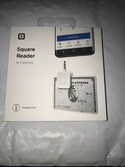 Square A-PKG-0206-01 Credit Debit Card Reader – White for Apple iPhone and…