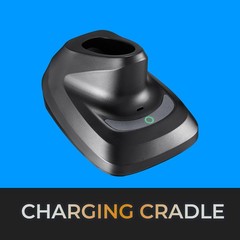 NuScan 3000 Bluetooth 2.4 GHz USB 2D Handheld Barcode Scanner, Cradle