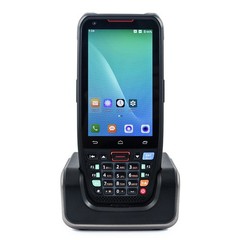 Handheld POS 10.0 PDA Terminal 1D/2D/QR Barcode Scanner With Charge WWGT