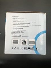 UV Counterfeit Detector Light Money Bill Checker Banknote Currency Tester New