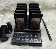 RETEKESS TD174 Restaurant Buzzer System, Restaurant Waiting Pager, Set w/ Vibrat