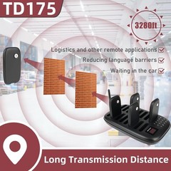 Retekess TD175 Restaurant Pager System, Pagers For Restaurant, 16 Beepers