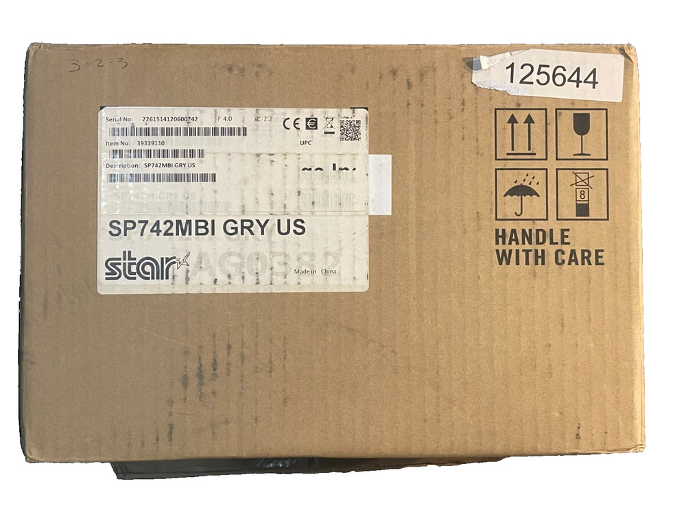 Star SP700 SP742MBI W Auto Cutter, BLUETOOTH iOS, (Auto Connect ON) NEW SP742