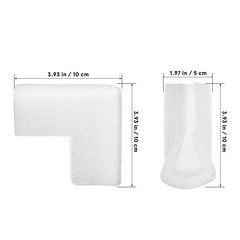 24Pcs Lightweight Epe Corner Protectors for Shipping Frames Furniture Guard