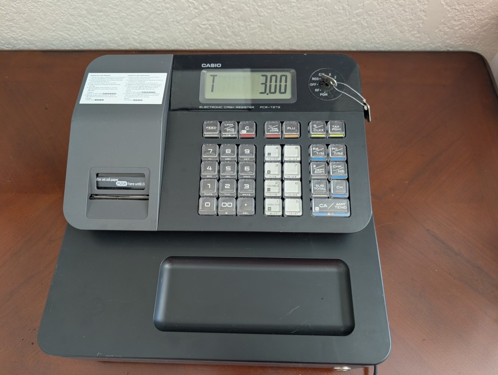 Casio PCR-T273 Electronic Cash Register