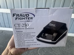 Fraud Fighter CT-250 Digital Banknote Counterfeit Detector Machine, USB
