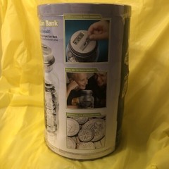 Shift 3 Auto Count Digital Coin Bank Automatically Totals Up Your Savings NEW