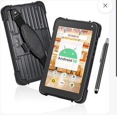 MUNBYN Rugged Android Tablet Scanner IRT01, 8-inch Tablet Android 10