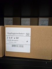 Thermal Receipt Paper Rolls – 50 Count 2 1/4 inch x 50ft