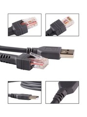 10 Pack CBA-U01-S07ZAR USB cable for Symbol Motorola Barcode Scanner 7FT 2M- NEW