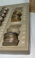 PM Company Coin Counter Change Tray 9.75” X 7.5” Vintage—Tray ONLY