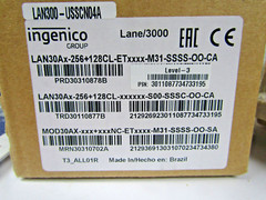 😎 NEW INGENICO LANE 3000 CREDIT CARD PIN PAD 256 128CL ET LAN300 USSCN04A