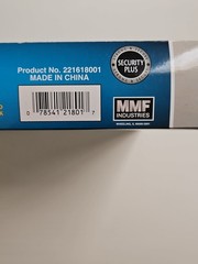 MMF Industries Steel Low Profile Cash Box with Security Lock 2 Keys