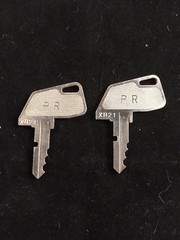 TEC CASH REGISTER, PR KEY, #XH21, SET OF 2